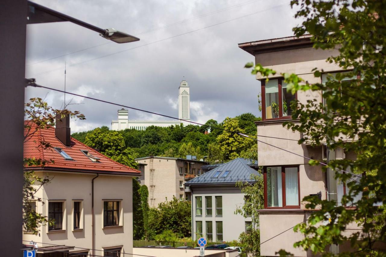 Telegrafas Lofts Centre Of Kaunas By Strazdo Telegrafas Appartement Buitenkant foto